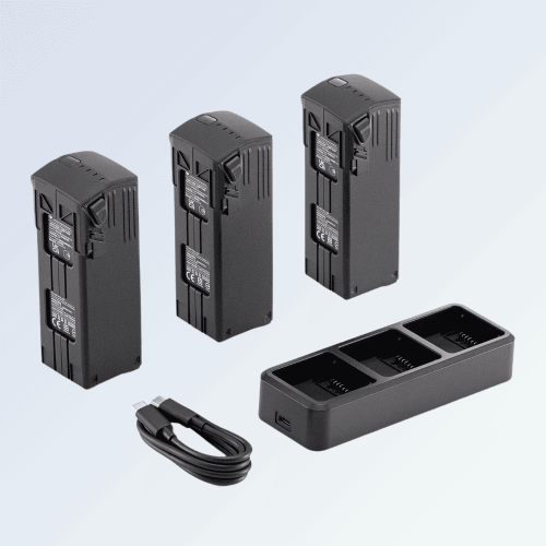 Набор аккумуляторов 3 шт для DJI Mavic 3 + хаб зарядки в  Новосибирске
